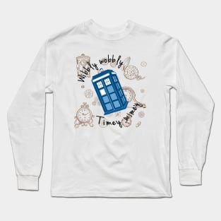 Wibbly wobbly Long Sleeve T-Shirt